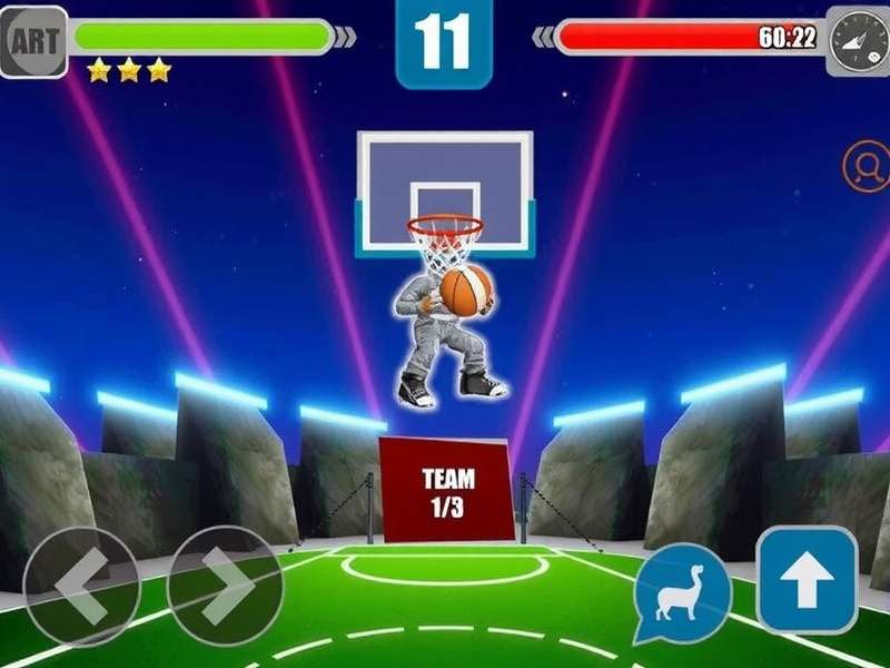 Dunk Dominator Ace Game Screenshot